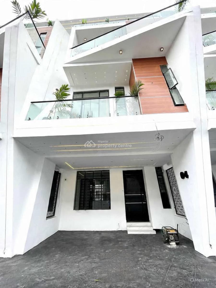 Lovely 4 Bedroom Terrace Duplex with Bq, Ikate, Ikate, Lekki, Lagos, Terraced Duplex for Sale