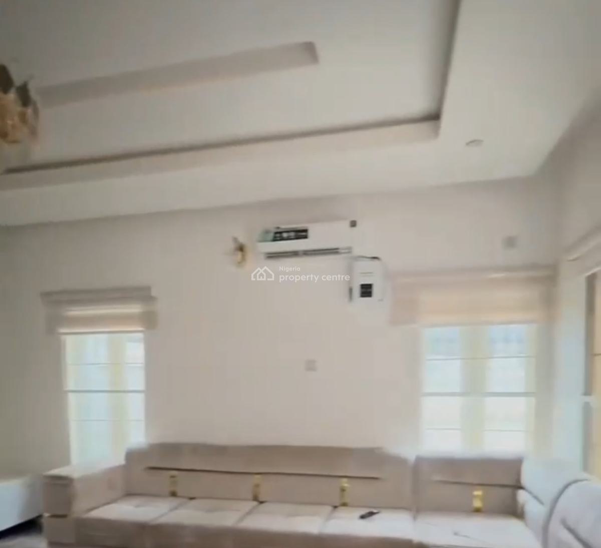 Luckily Fully Furnished 3 Bedroom Semi Detached Duplex with Bq, Tarred Road, Jabi, Abuja, Semi-detached Duplex for Rent