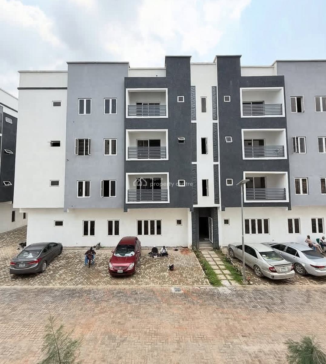 Exclusive New 3-bedroom Apartment +boys Quarters, Wuye, Abuja, Flat / Apartment for Sale