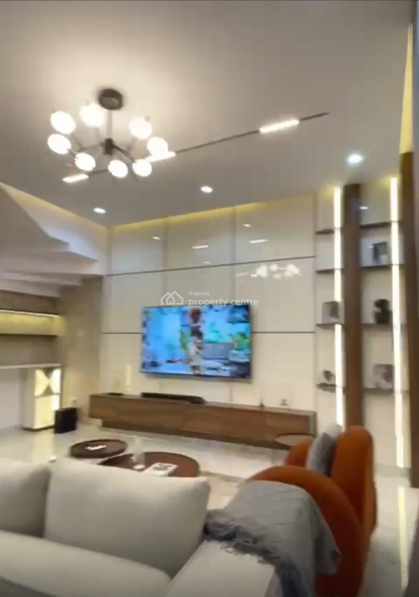 4 Bedrom Duplex Bq Fully Furnished Video Available Good for Commercial, Orchid Road Lekki Royal Phine Estate Before Road About, Lekki, Lagos, Semi-detached Duplex for Rent