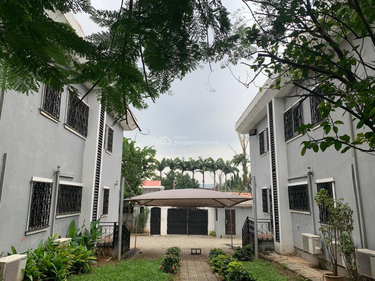 Diplomatic 3 Units of 4 Bedroom Detached Spacious Duplexes,bq,greenery, Serene and Well Secured Neighborhood, Maitama District, Abuja, Detached Duplex for Rent