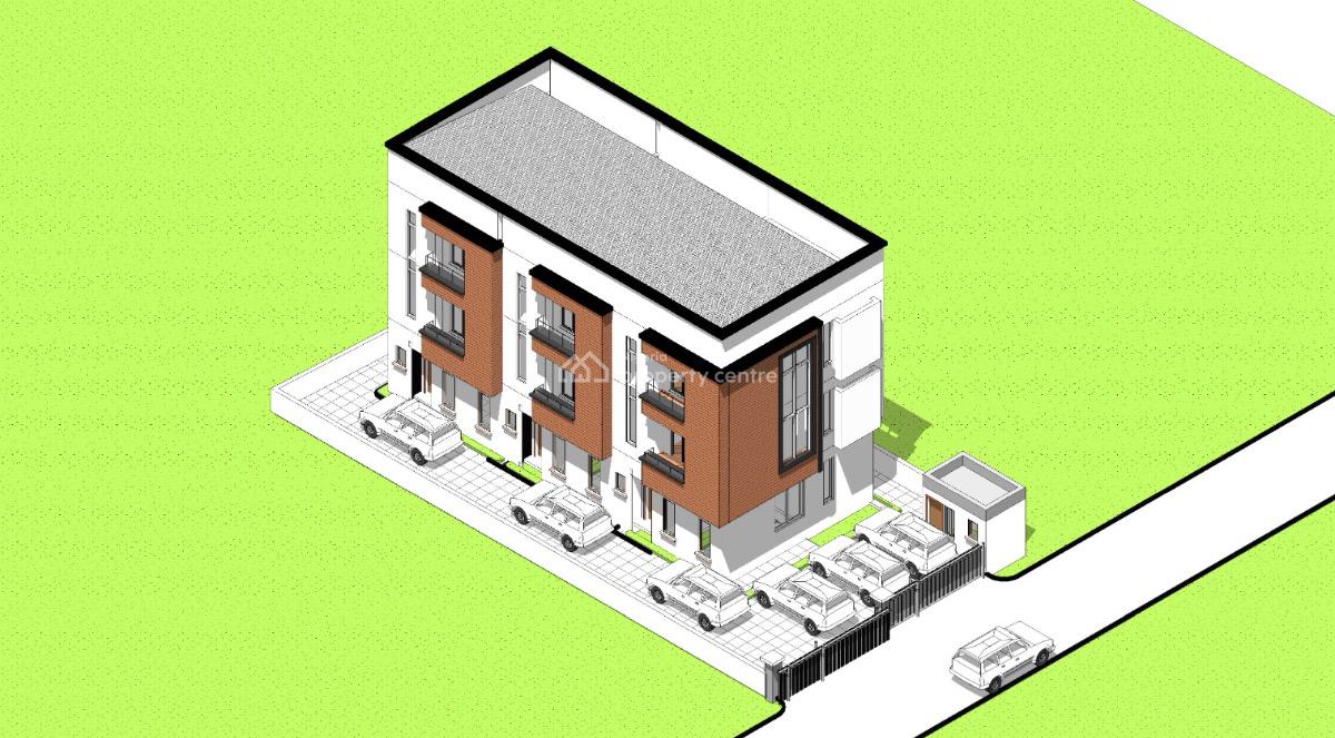 4 Bedroom Terrace, Durosimi Etti., Lekki Phase 1, Lekki, Lagos, Terraced Duplex for Sale