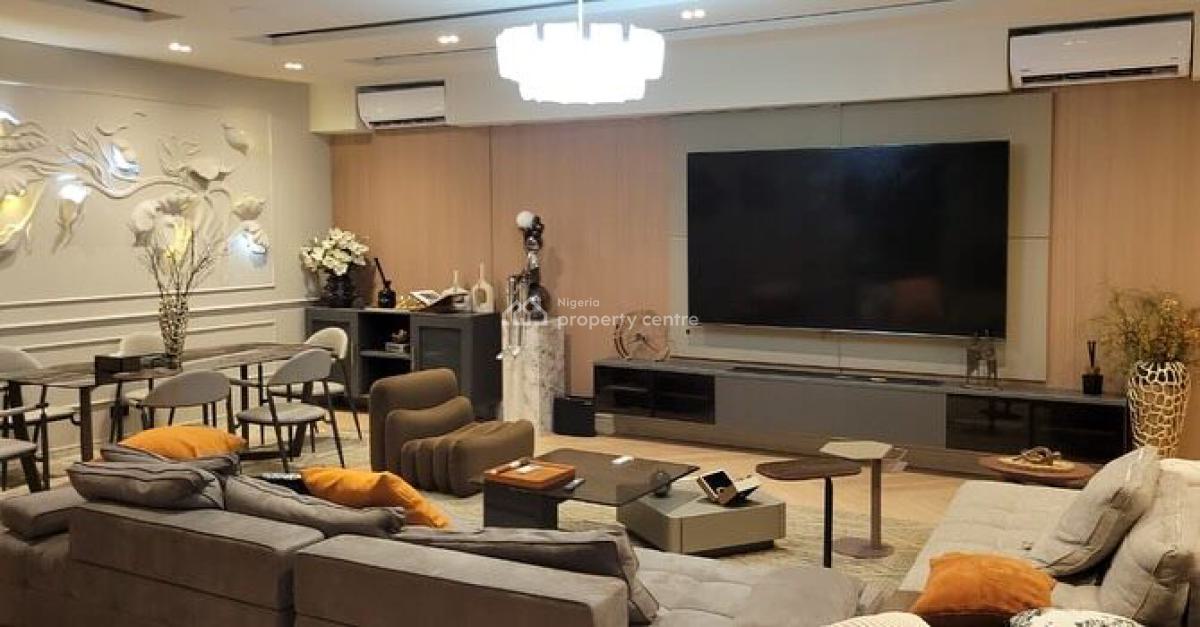 Luxury 3-bedroom Furnished Apartment + Bq, Bourdillon +, Ikoyi, Lagos, Flat / Apartment for Rent