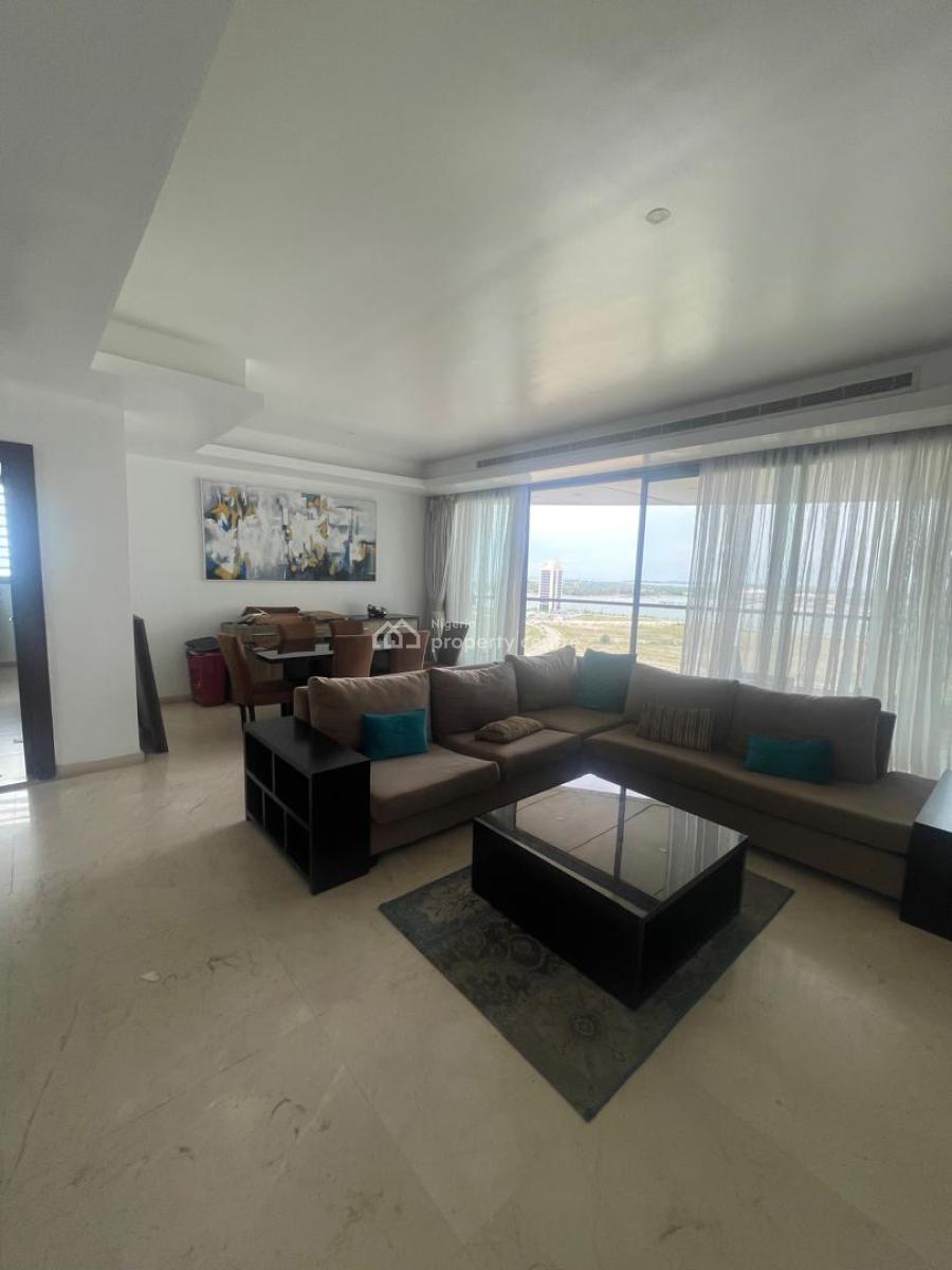 Luxurious Watefront 3bedroom Fully Furnished Apartment + Bq, Eko  Atlantic City, Victoria Island, Lagos, Eko Atlantic City, Lagos, Flat / Apartment for Rent