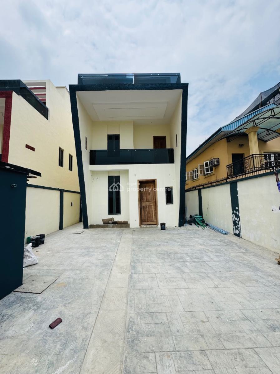 Exquisitely Built 5 Bedroom Fully Detached Duplex with a Room Bq, Gra, Ogudu, Lagos, Detached Duplex for Sale