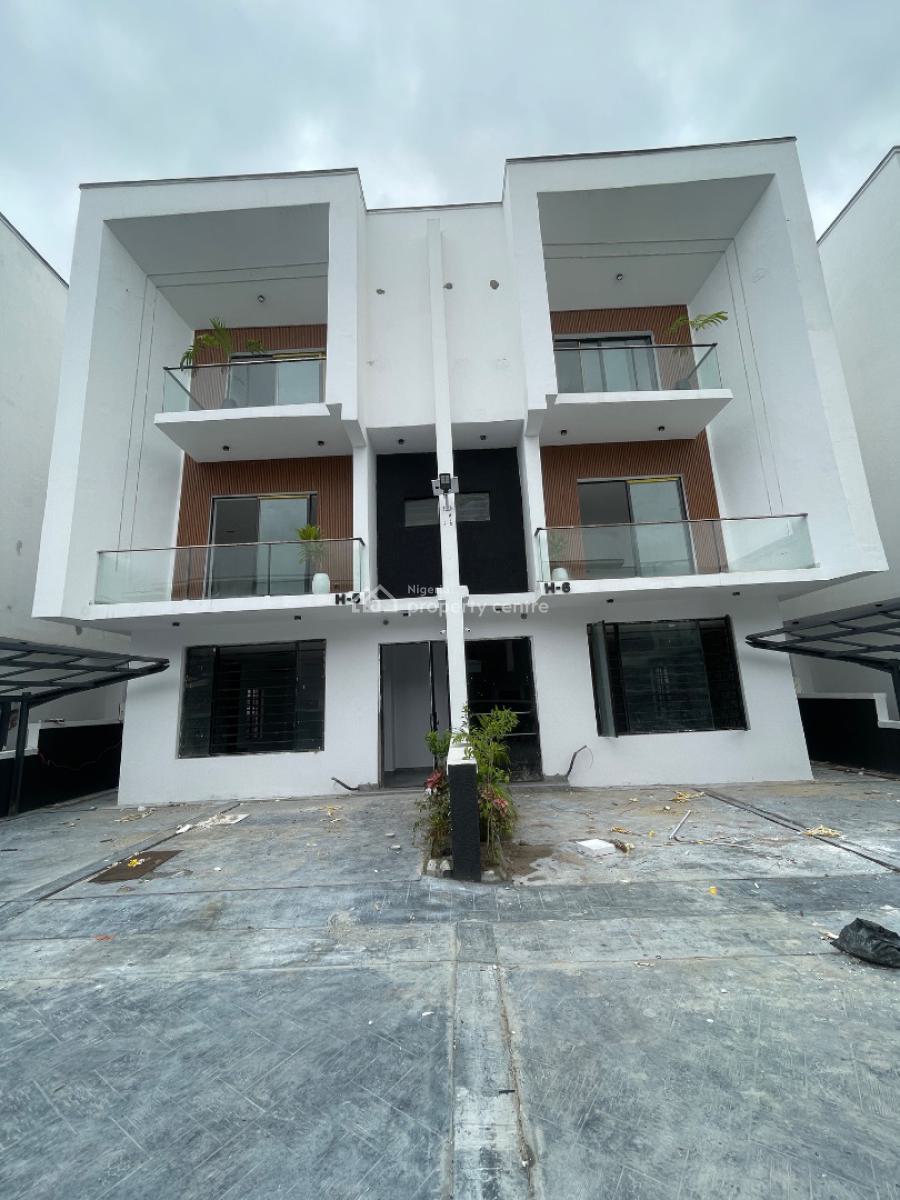 4 Bedroom Semi Detached Duplex with Bq in a Secure Estate, Orchid Road, Lekki, Lagos, Semi-detached Duplex for Sale