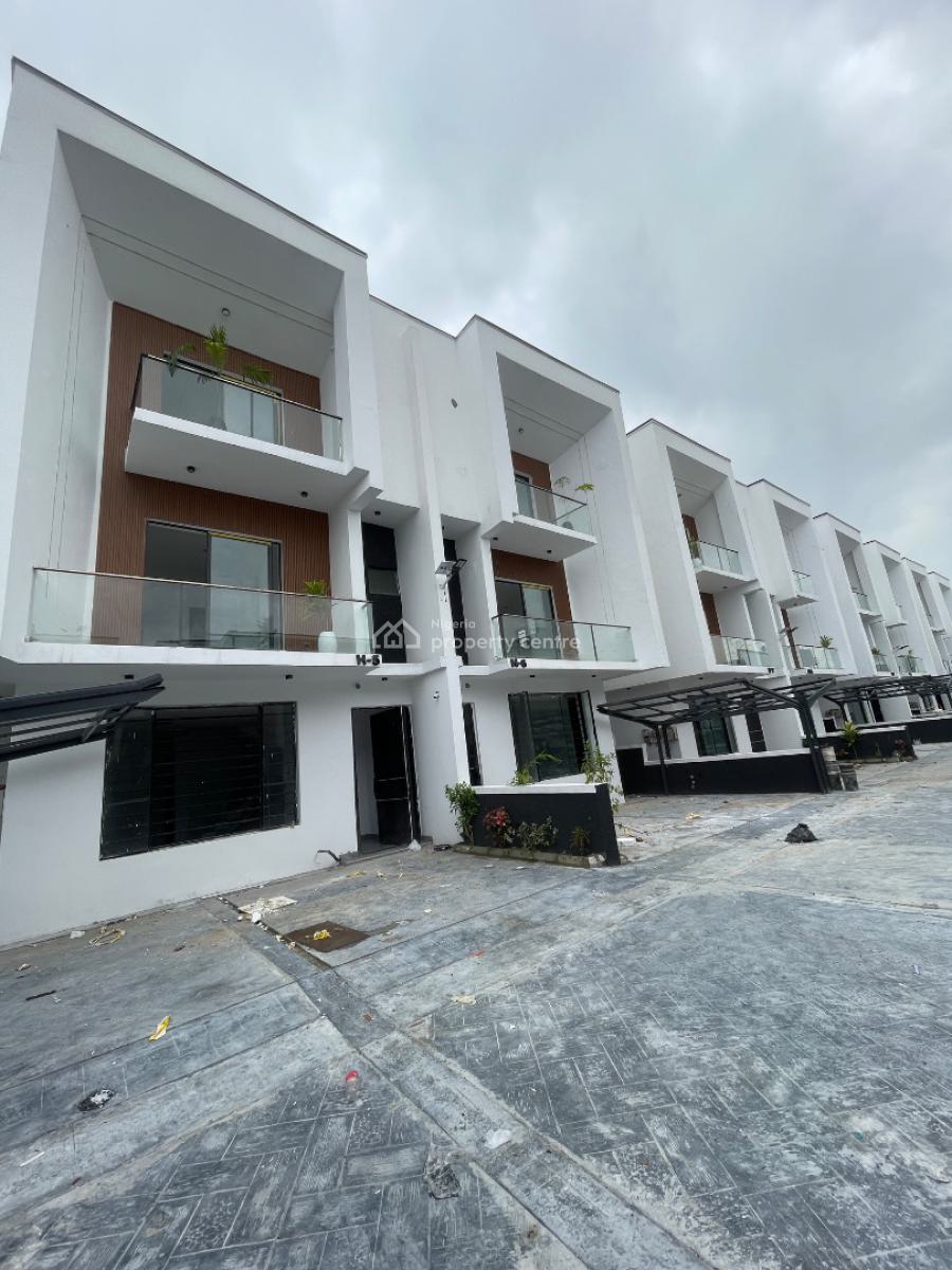 4 Bedroom Semi Detached Duplex with Bq in a Secure Estate, Orchid Road, Lekki, Lagos, Semi-detached Duplex for Sale
