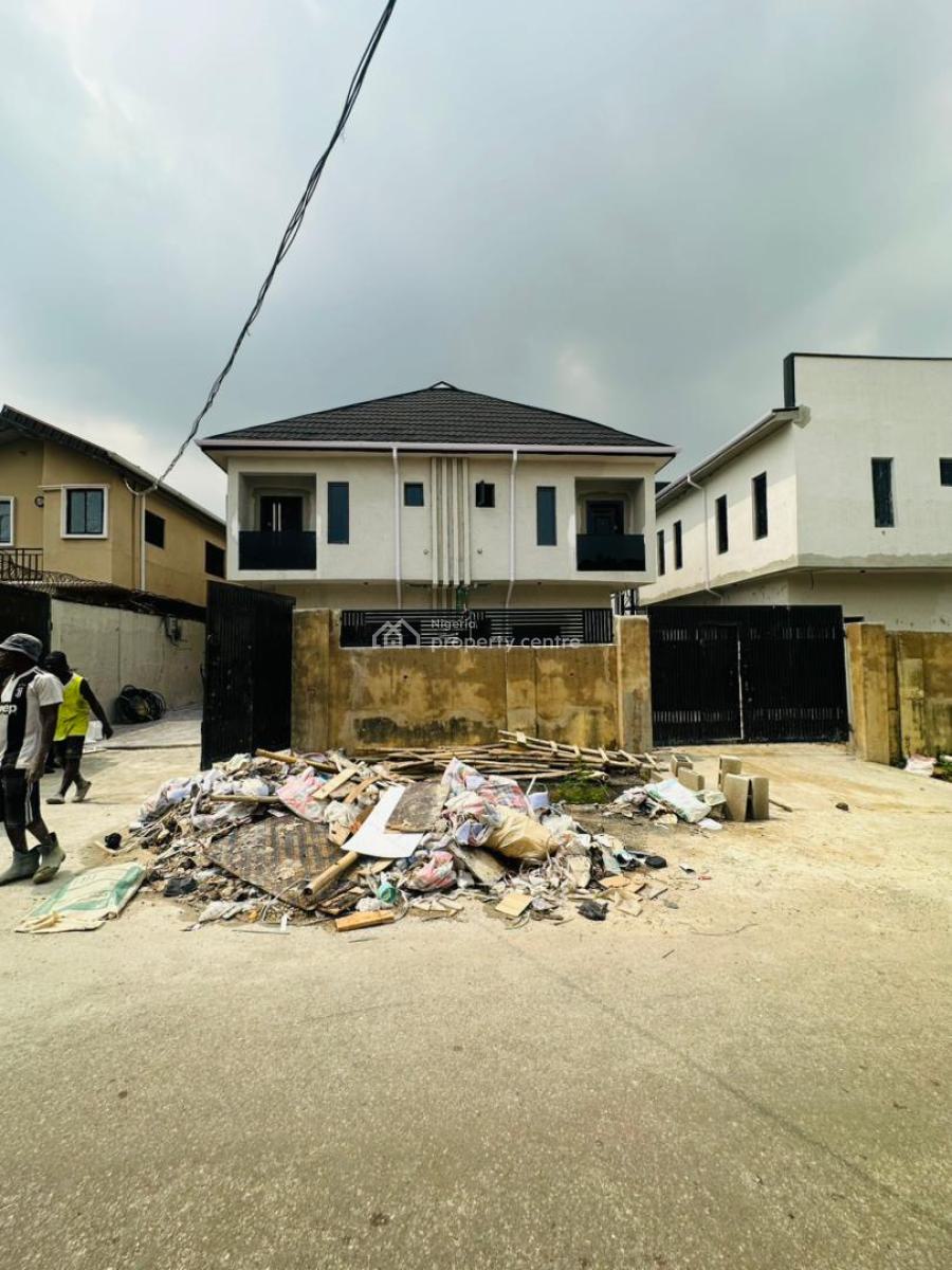 Exquisitely Built 4 Bedroom Semi Detached Duplex with Bq, Allen, Ikeja, Lagos, Detached Duplex for Sale
