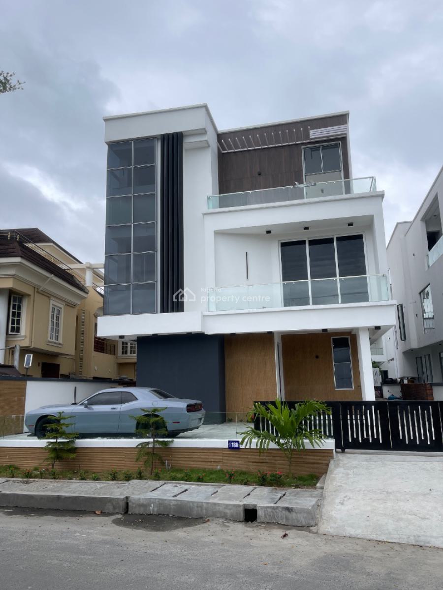 Luxury 5 Bedroom Fully Detached Duplex with Bq, Cinema & Swimming Pool, Osapa, Lekki, Lagos, Detached Duplex for Sale