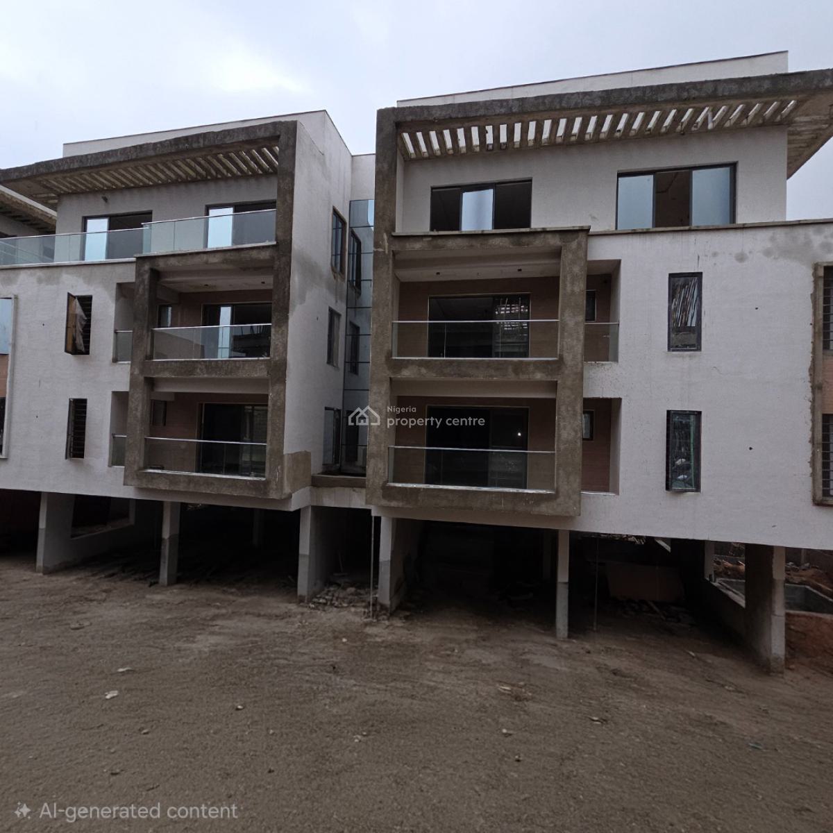 Classic 4 Bed Apt Duplex with Bq, Elevator, Pool and Gym, Halcycon Court, Adeniyi Jones, Ikeja, Lagos, Semi-detached Duplex for Sale
