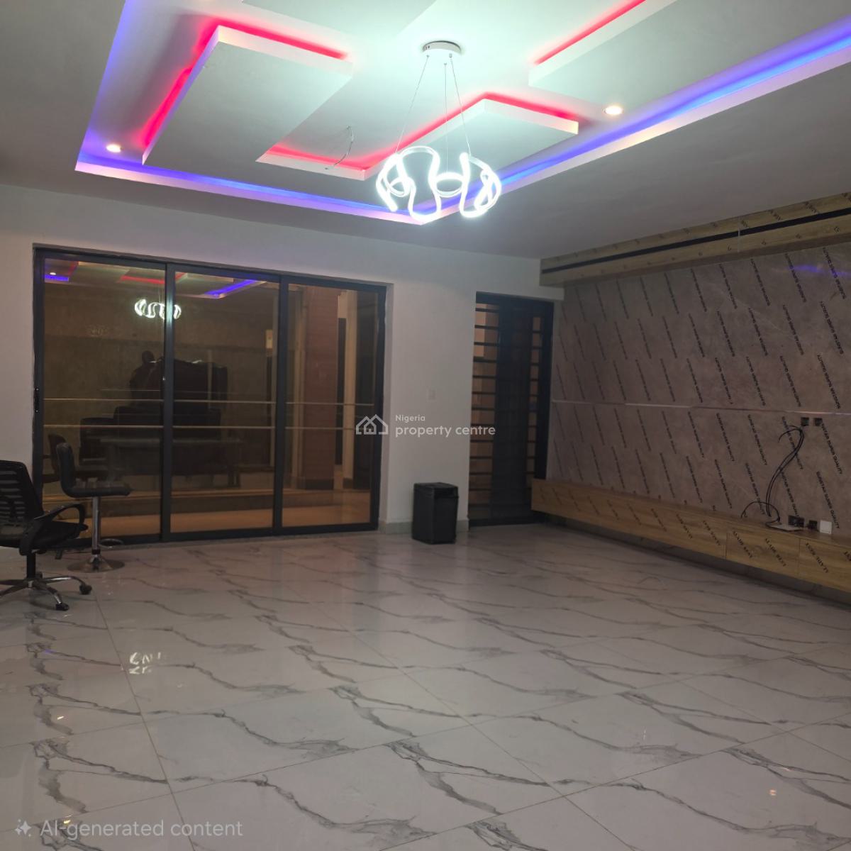Classic 4 Bed Apt Duplex with Bq, Elevator, Pool and Gym, Halcycon Court, Adeniyi Jones, Ikeja, Lagos, Semi-detached Duplex for Sale