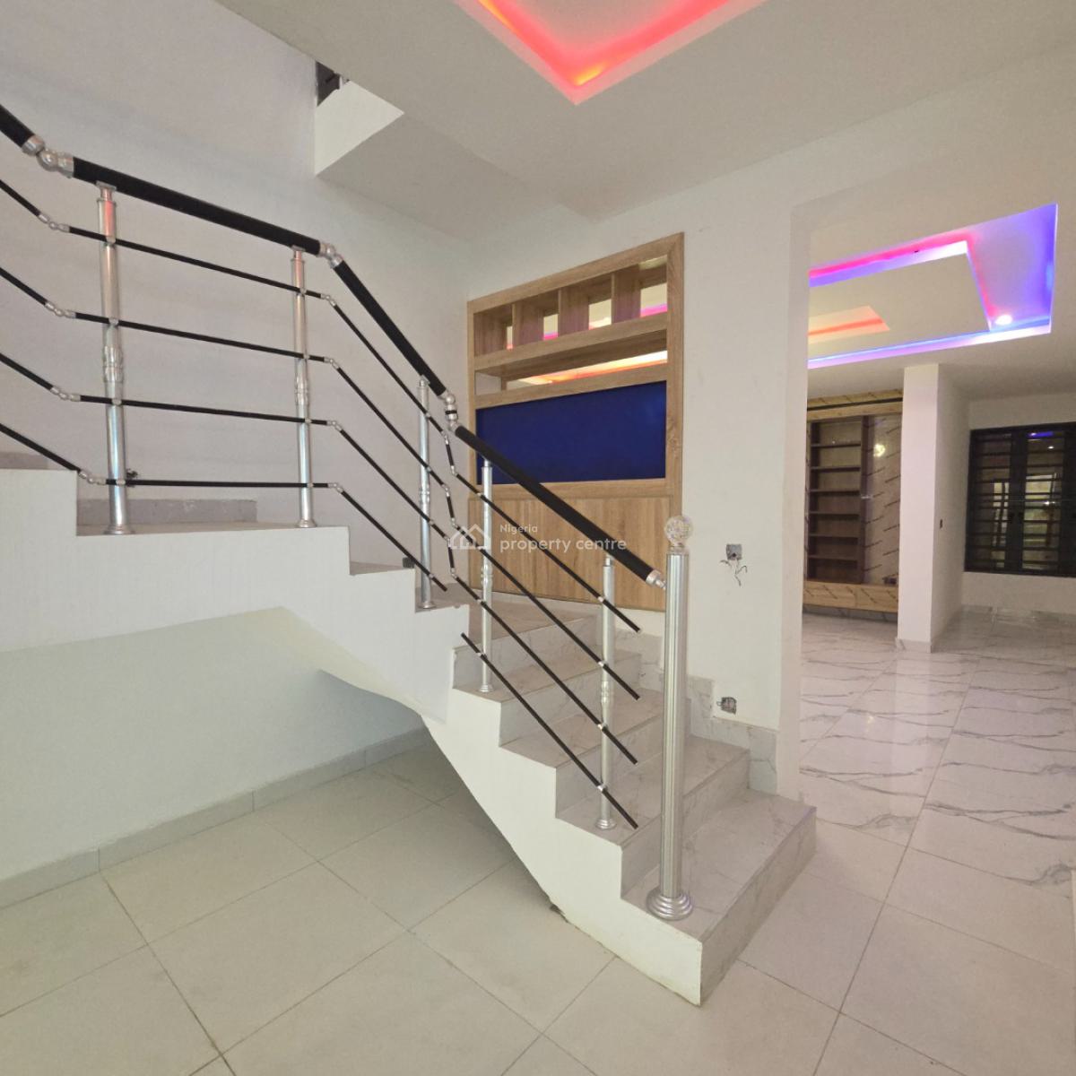 Classic 4 Bed Apt Duplex with Bq, Elevator, Pool and Gym, Halcycon Court, Adeniyi Jones, Ikeja, Lagos, Semi-detached Duplex for Sale
