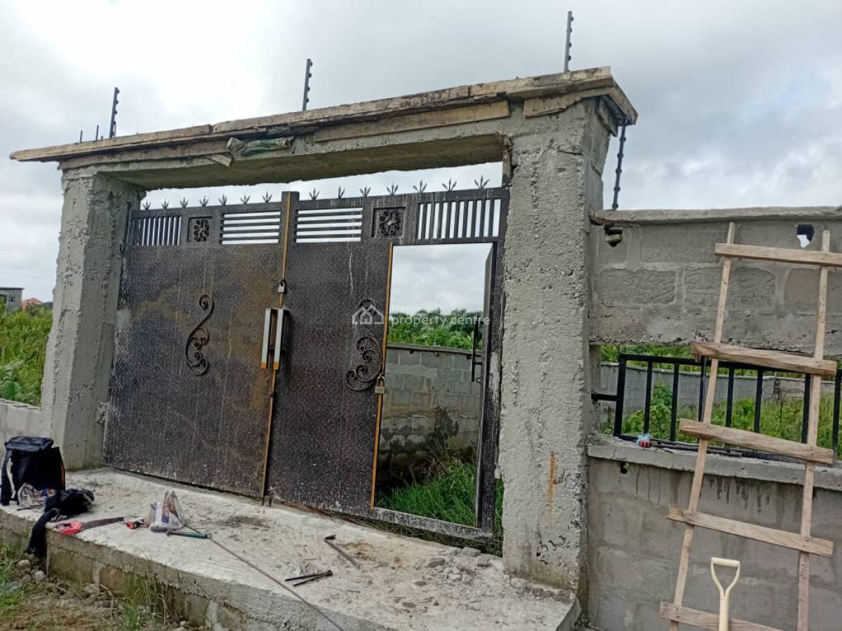 Corner Piece Already Fenced Gated 1 Plot of Land, Eleko, Ibeju Lekki, Lagos, Mixed-use Land for Sale