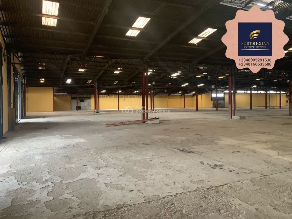 Prime 68,000 Sqft Massive Warehouse for Storage & Light Production, Ogba, Ikeja, Lagos, Warehouse for Rent