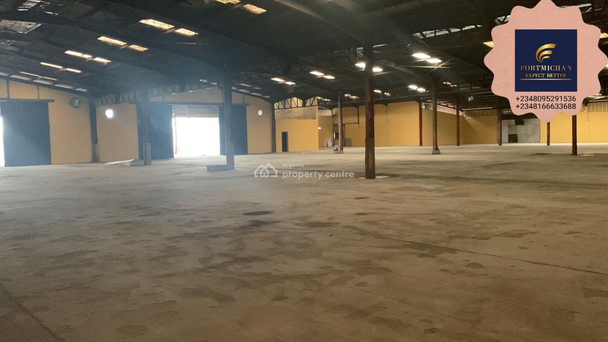 Prime 68,000 Sqft Massive Warehouse for Storage & Light Production, Ogba, Ikeja, Lagos, Warehouse for Rent