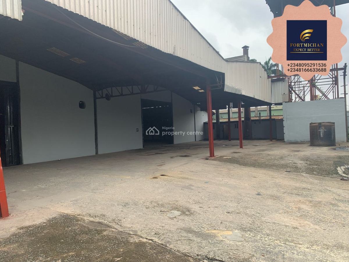 Prime 68,000 Sqft Massive Warehouse for Storage & Light Production, Ogba, Ikeja, Lagos, Warehouse for Rent