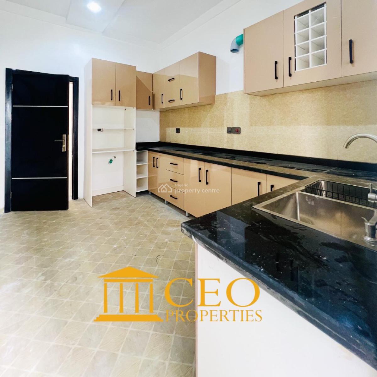 Newly Built 4 Bedroom Self Serviced Terrace Duplex, Ilasan, Lekki, Lagos, Terraced Duplex for Sale