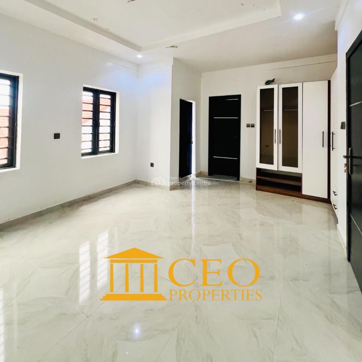 Newly Built 4 Bedroom Self Serviced Terrace Duplex, Ilasan, Lekki, Lagos, Terraced Duplex for Sale