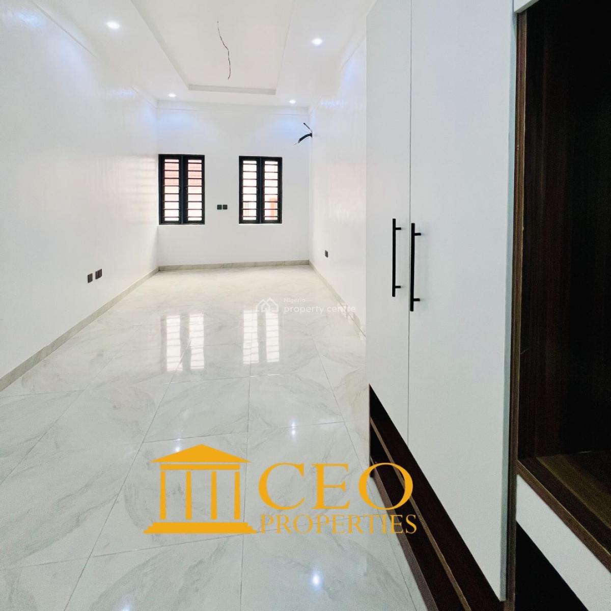 Newly Built 4 Bedroom Self Serviced Terrace Duplex, Ilasan, Lekki, Lagos, Terraced Duplex for Sale