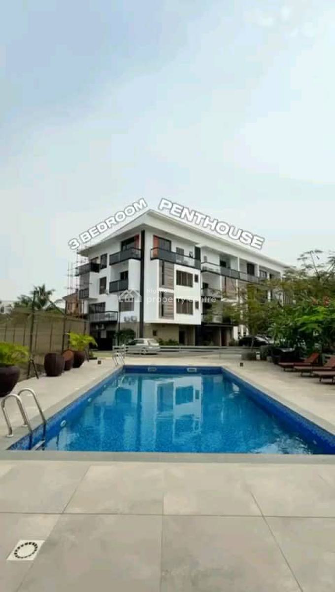 3bedroom Waterfront, Banana Island, Ikoyi, Lagos, Flat / Apartment for Rent