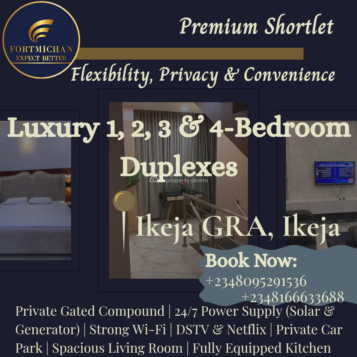 4-bedroom Luxury Duplex for Flexibility, Privacy, and Convenience, Ikeja Gra, Ikeja, Lagos, Detached Duplex Short Let