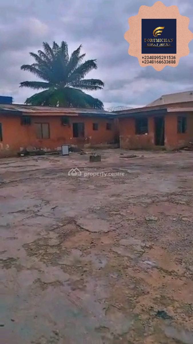 Prime, Spacious Land with Old Bungalow, Alausa, Ikeja, Lagos, Commercial Land for Rent