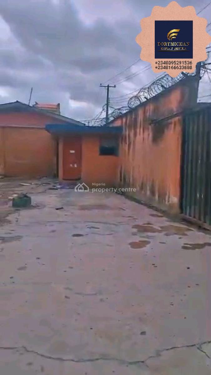 Prime, Spacious Land with Old Bungalow, Alausa, Ikeja, Lagos, Commercial Land for Rent