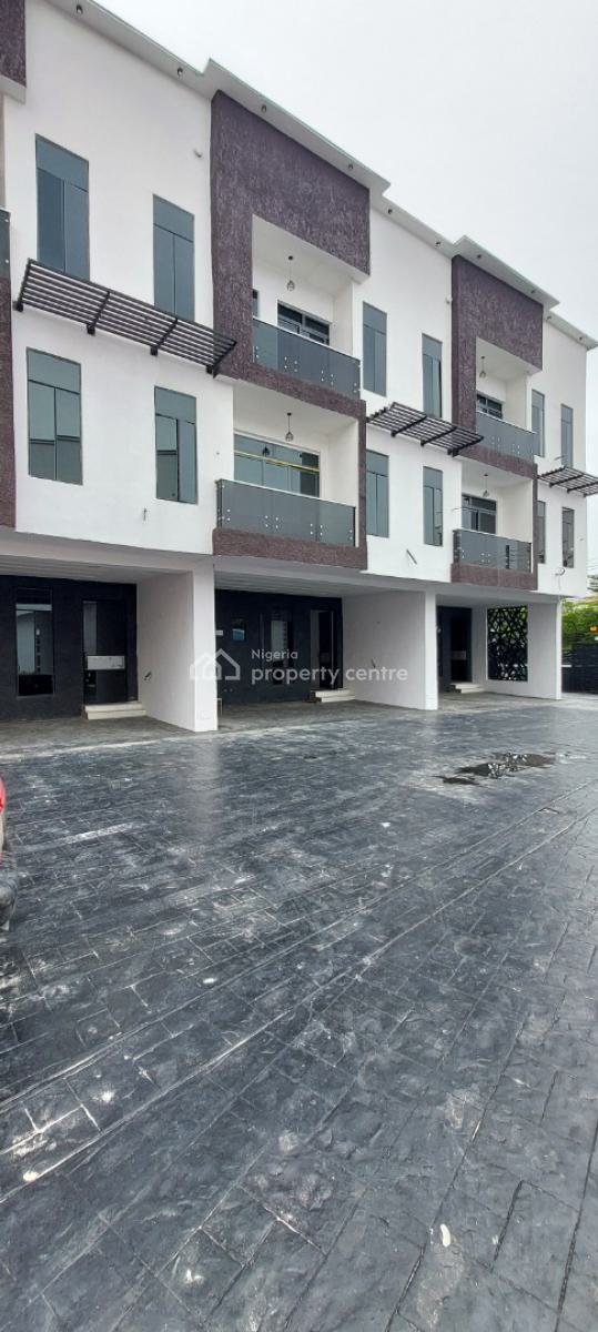 Brand New 4 Bedroom Terrace Duplex with 1bq, Thomas Estate, Ajah, Lagos, Terraced Duplex for Rent