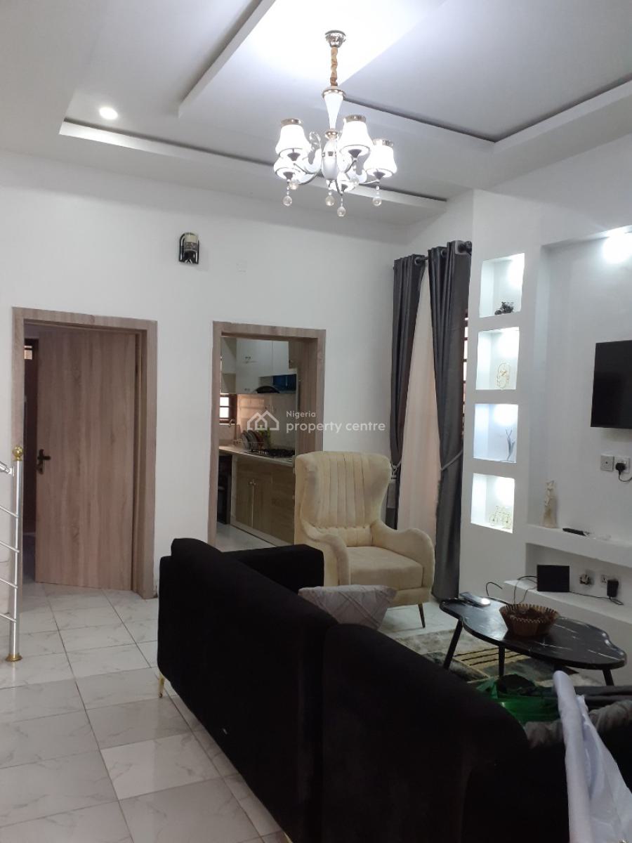 Lovely Fully Furnished 4 Bedroom Terrace Duplex, 24hrs Light, Inverter, Ikota Villa Estate, Ikota, Lekki, Lagos, Terraced Duplex for Rent