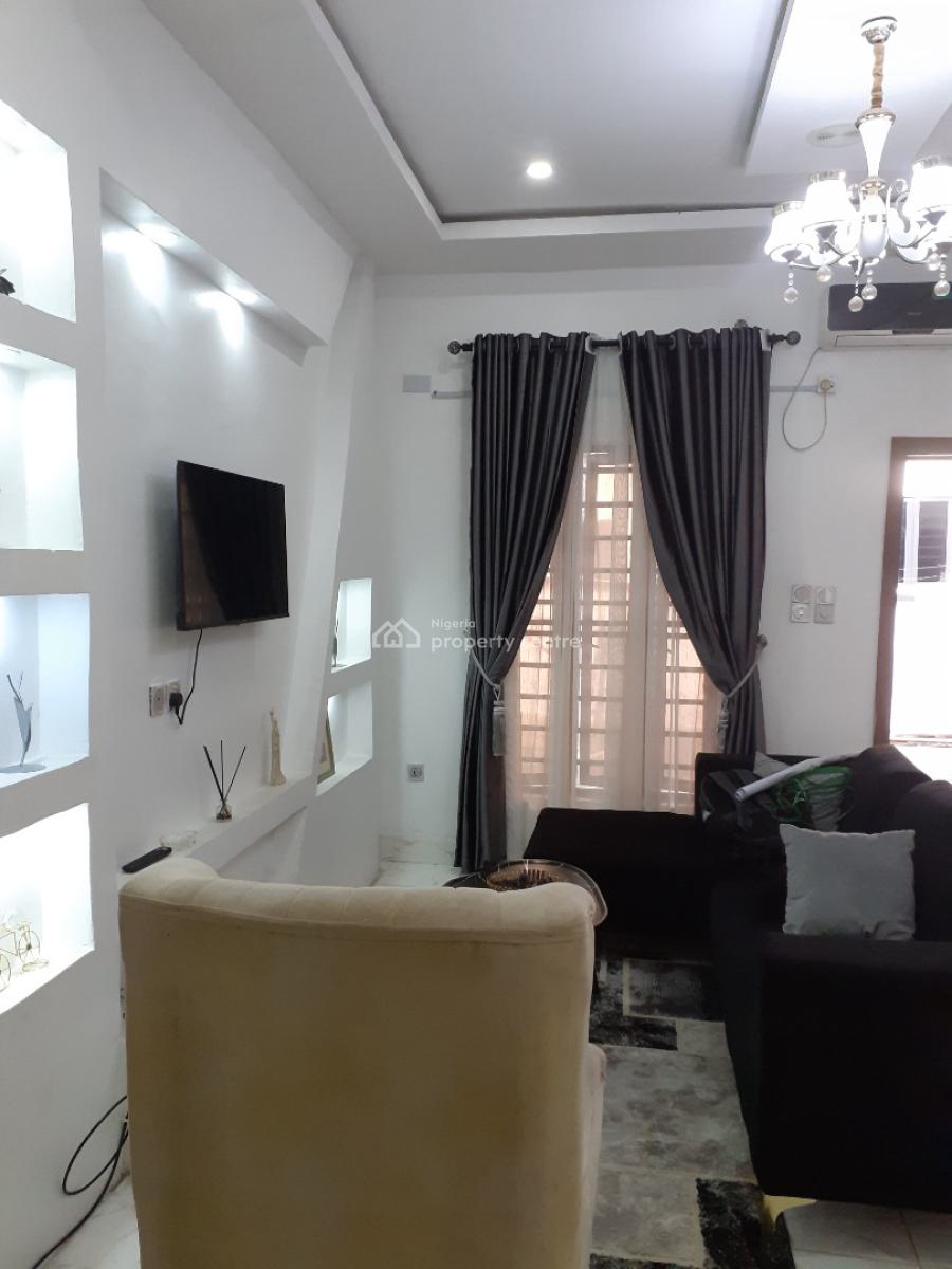 Lovely Fully Furnished 4 Bedroom Terrace Duplex, 24hrs Light, Inverter, Ikota Villa Estate, Ikota, Lekki, Lagos, Terraced Duplex for Rent