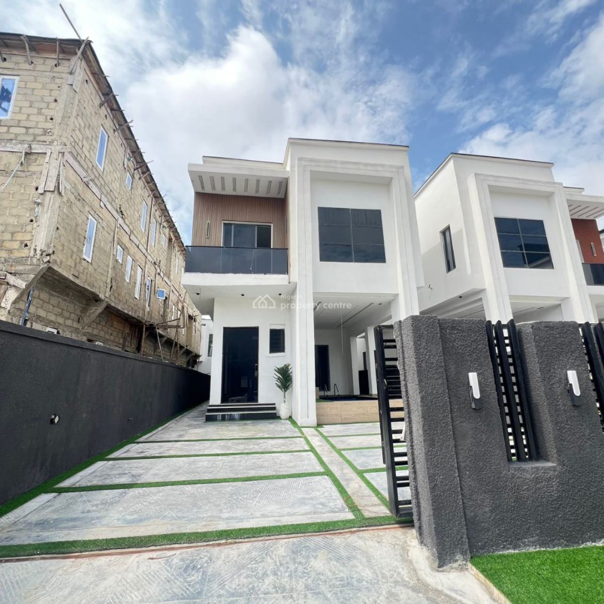 5-bedroom Fully Detached Duplex with Bq, Ajah, Lagos, Detached Duplex for Sale