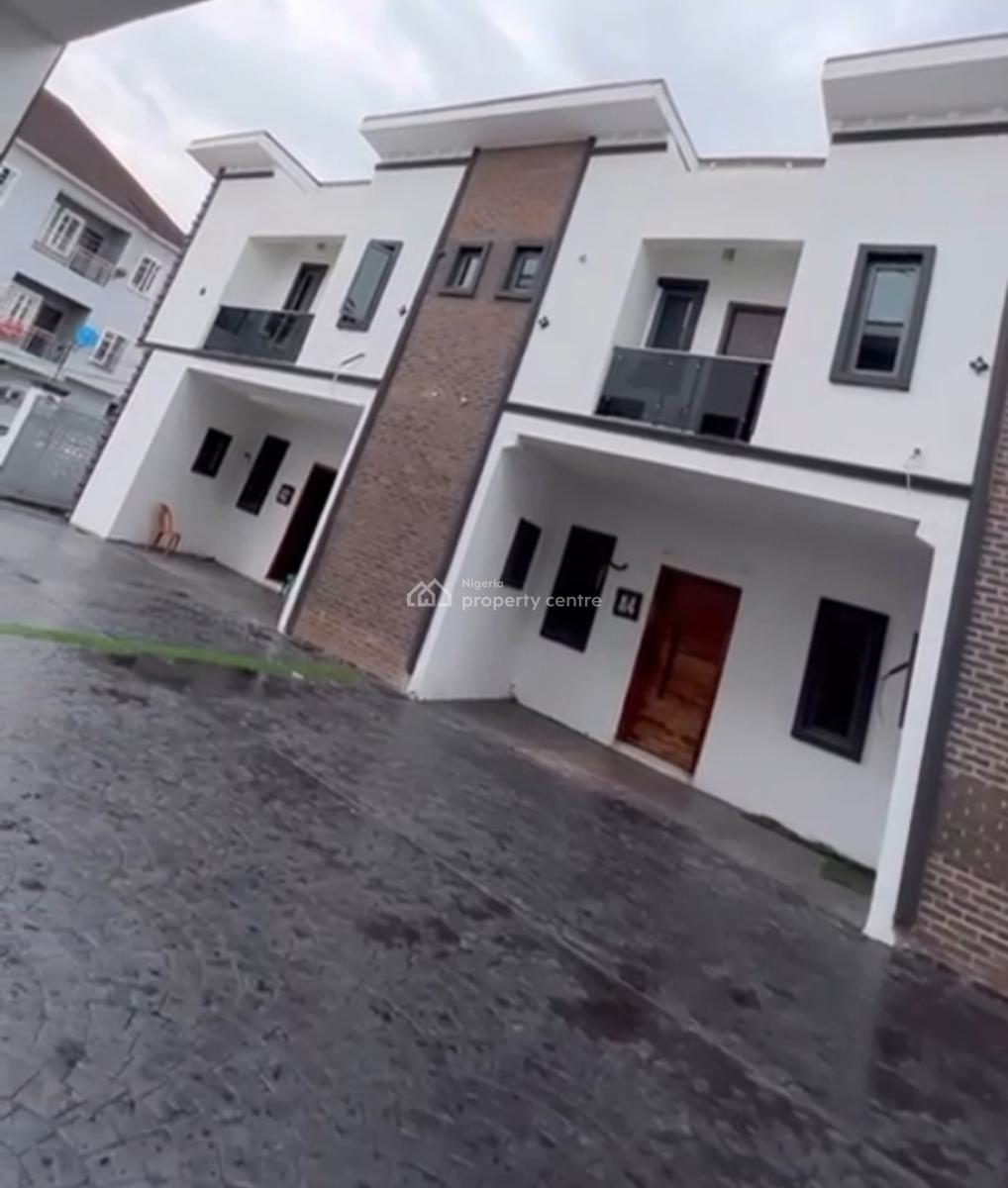 Brand New Funished 4 Bedroom Terrace Duplex, Opposite Lbs, Ajah, Lagos, Terraced Duplex for Sale