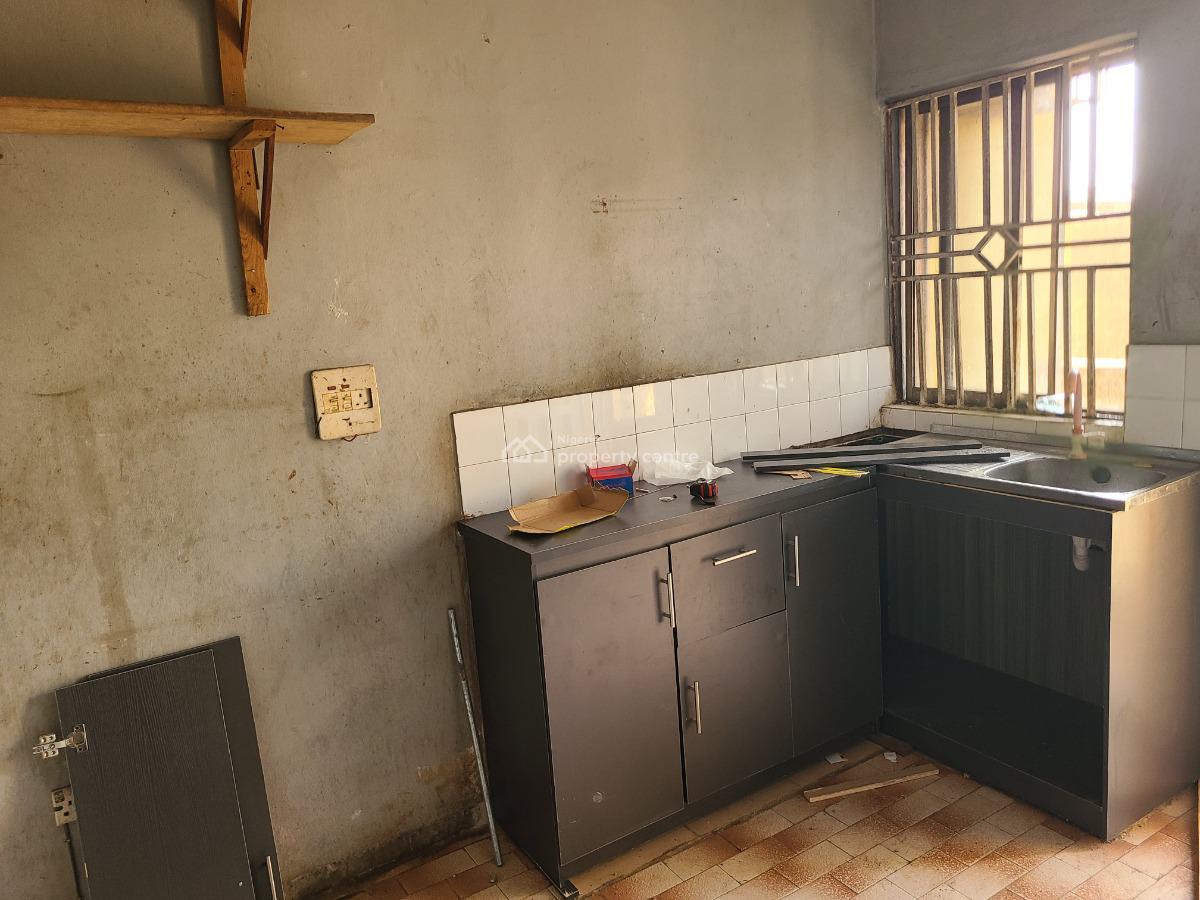 Spacious 3 Bedroom Flat,  Under Renovation, Ago Palace Road, Century Area, Okota, Isolo, Lagos, Flat / Apartment for Rent