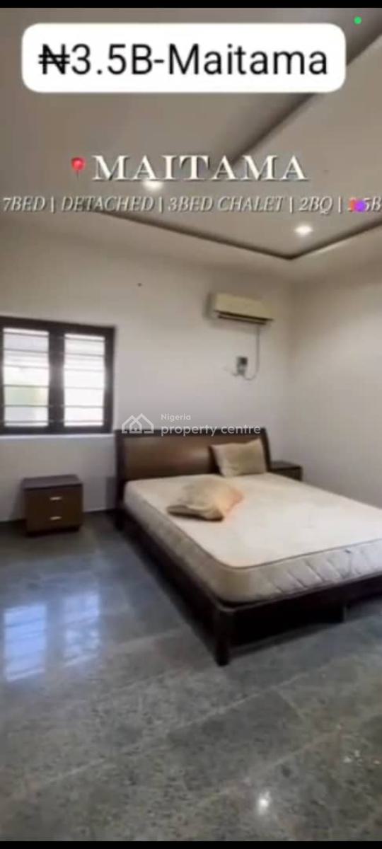 Furnished 5 Bedrooms Fully Detached Duplex, Aso Drive, Maitama District, Abuja, Detached Duplex for Sale