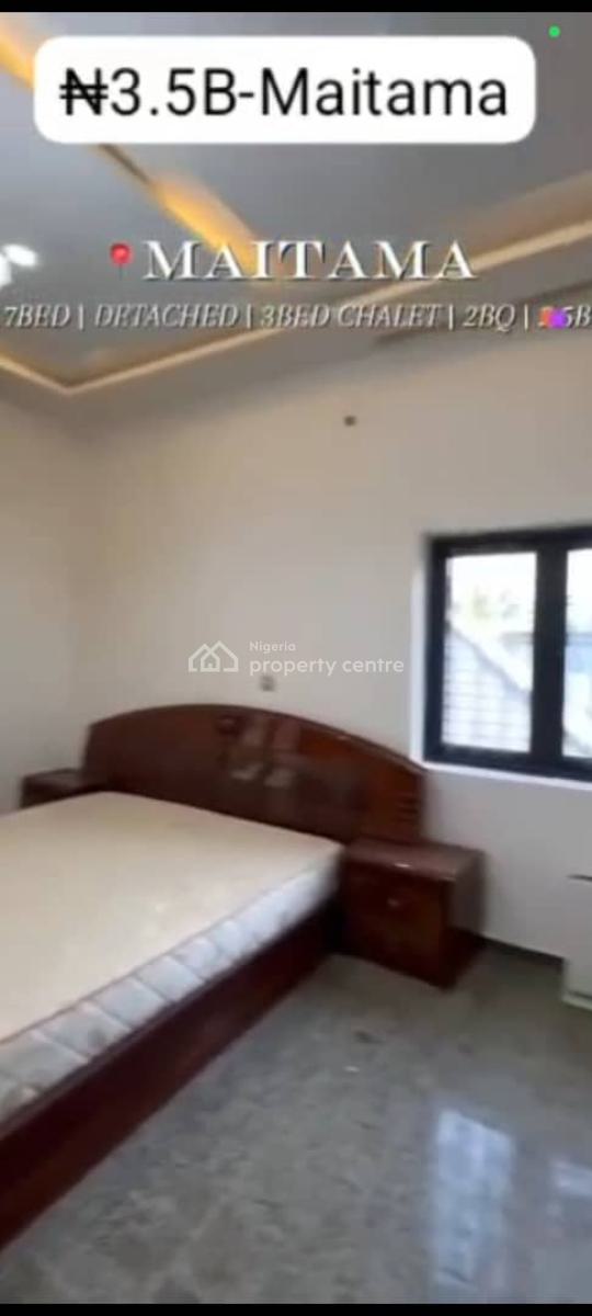 Furnished 5 Bedrooms Fully Detached Duplex, Aso Drive, Maitama District, Abuja, Detached Duplex for Sale