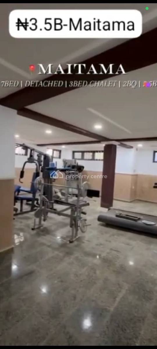 Furnished 5 Bedrooms Fully Detached Duplex, Aso Drive, Maitama District, Abuja, Detached Duplex for Sale