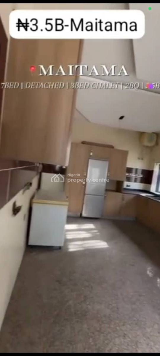 Furnished 5 Bedrooms Fully Detached Duplex, Aso Drive, Maitama District, Abuja, Detached Duplex for Sale