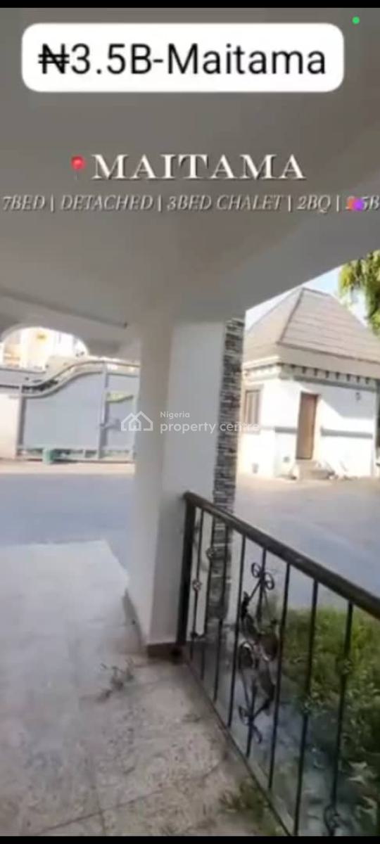 Furnished 5 Bedrooms Fully Detached Duplex, Aso Drive, Maitama District, Abuja, Detached Duplex for Sale