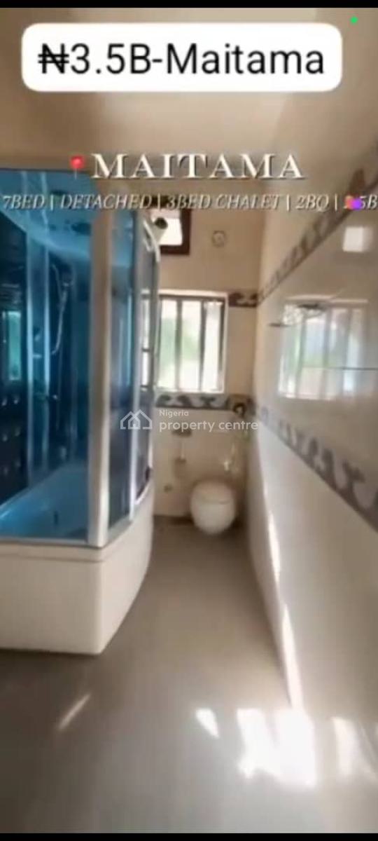 Furnished 5 Bedrooms Fully Detached Duplex, Aso Drive, Maitama District, Abuja, Detached Duplex for Sale