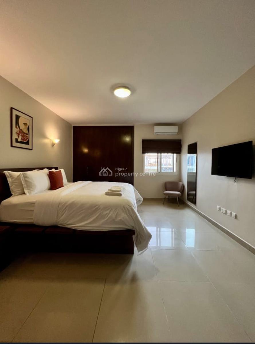 Nicely Fully Furnished 3 Bedroom Flat with Bq, Banana Island Road Ikoyi, Ikoyi, Lagos, Flat / Apartment for Rent