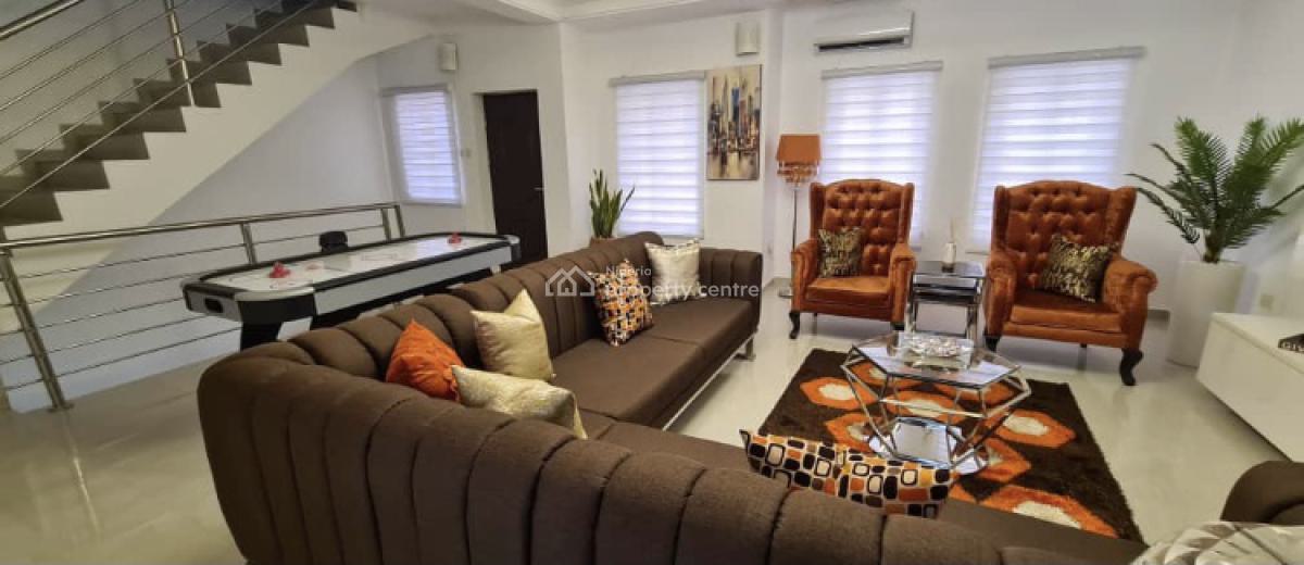 Furnished 4 Bedroom Duplex with Bq, Lekki Phase 1, Lekki, Lagos, Terraced Duplex for Rent