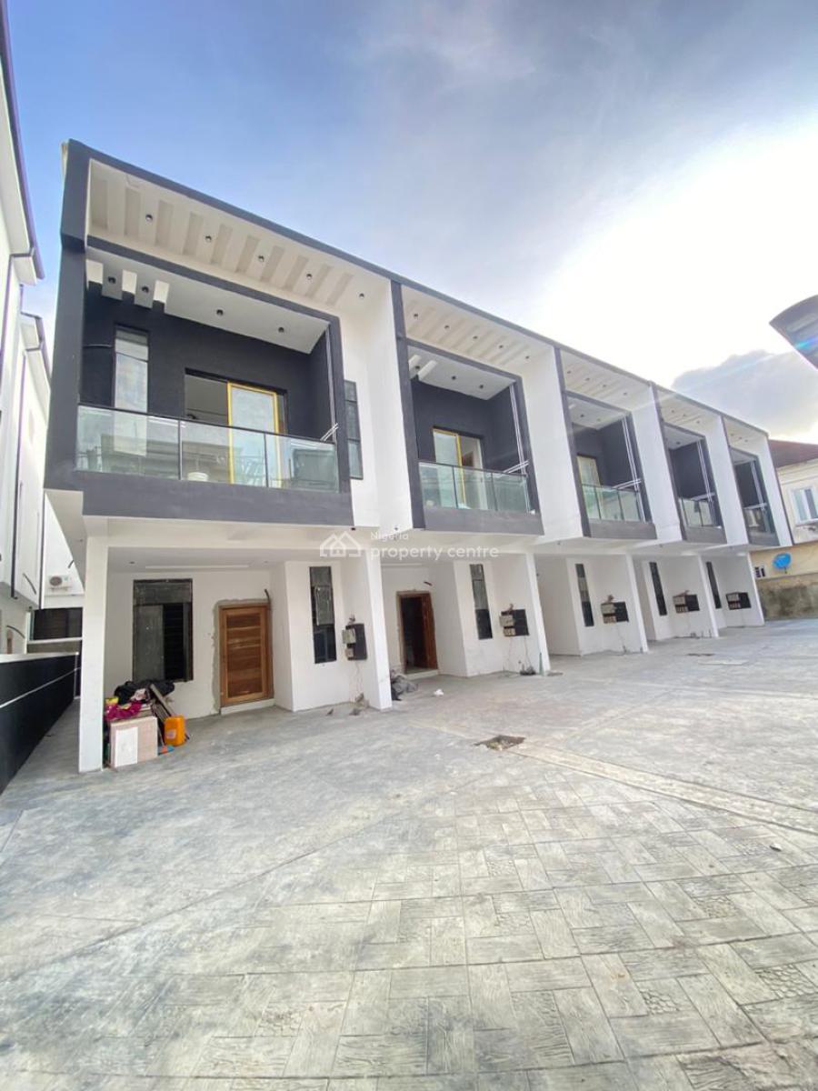 Brand New 3 Bedroom Terrace Duplex in a Secured Estate, Chevron, Lekki, Lagos, Terraced Duplex for Sale