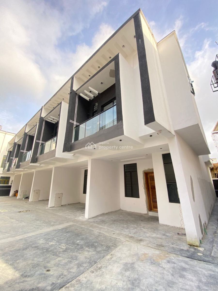 Brand New 3 Bedroom Terrace Duplex in a Secured Estate, Chevron, Lekki, Lagos, Terraced Duplex for Sale