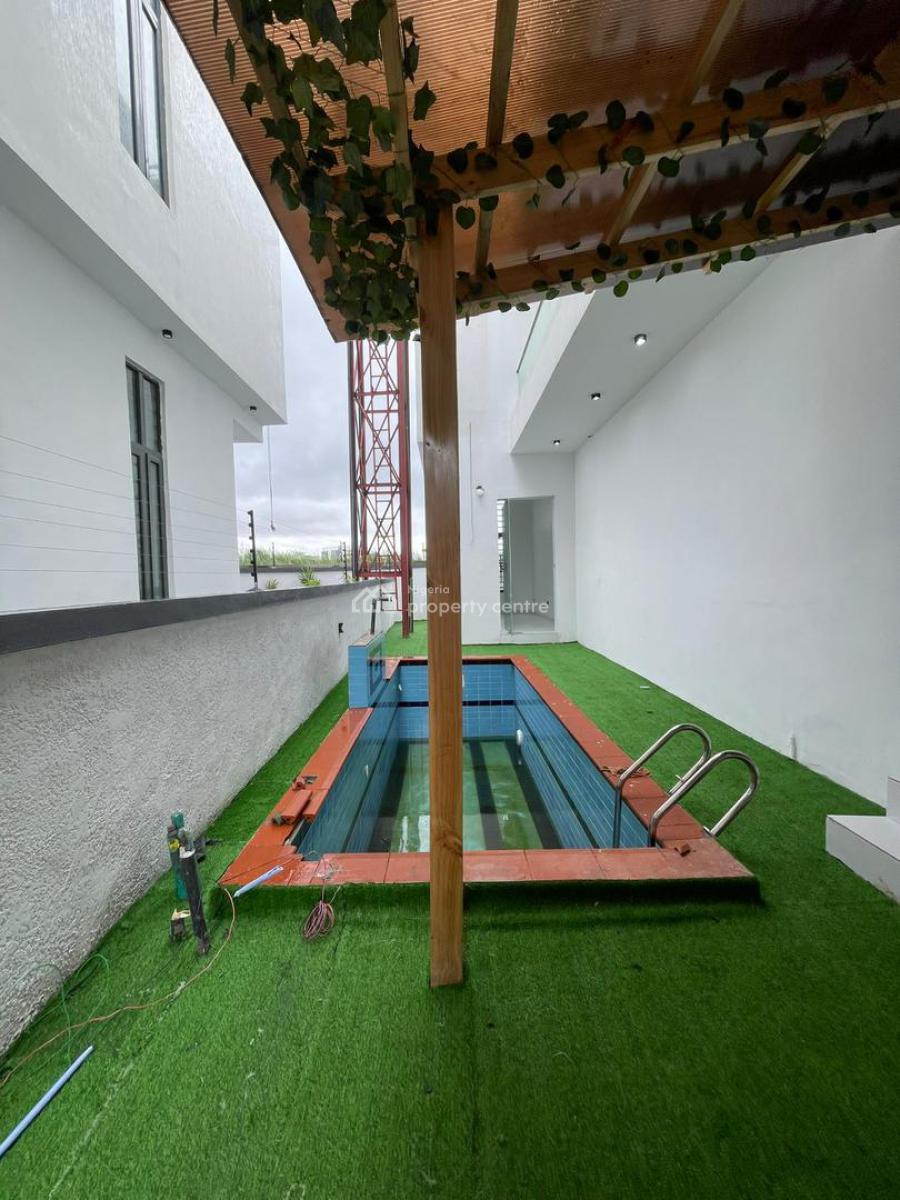 Stunning 6 Bedroom Duplex with a Bq, Pool, Cinema, Chevron, Lekki, Lagos, House for Sale