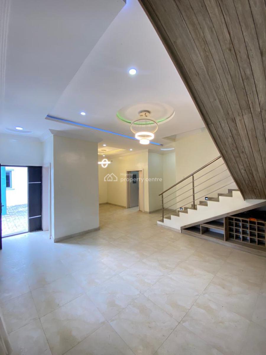 Spacious 4 Bedroom Terrace Duplex with Its Own Compound and a Room Bq, Ologolo, Ologolo, Lekki, Lagos, Terraced Duplex for Sale