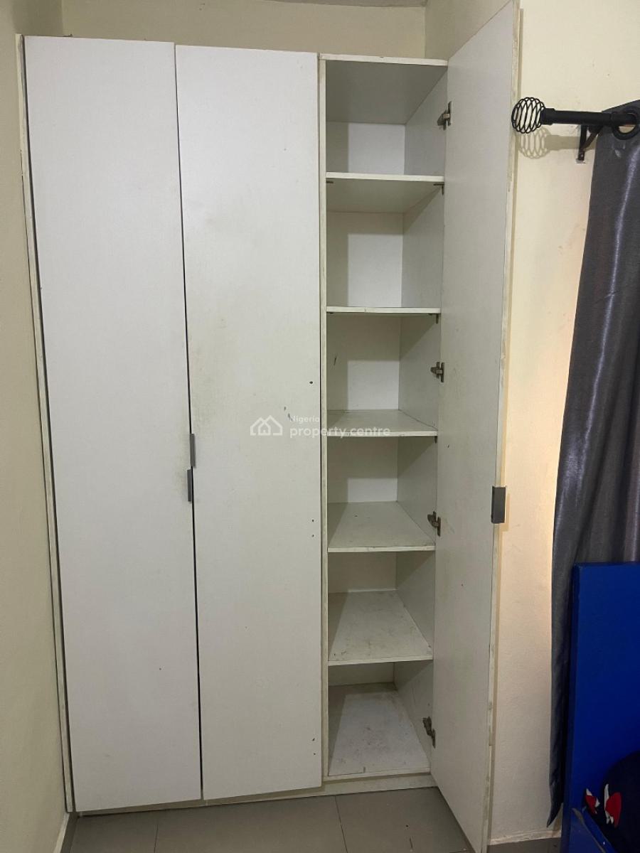Lovely and Partly Furnished 1 Bedroom in a Shared Apartment in an Estate, East Estate, Agungi, Lekki, Lagos, Self Contain (single Rooms) for Rent