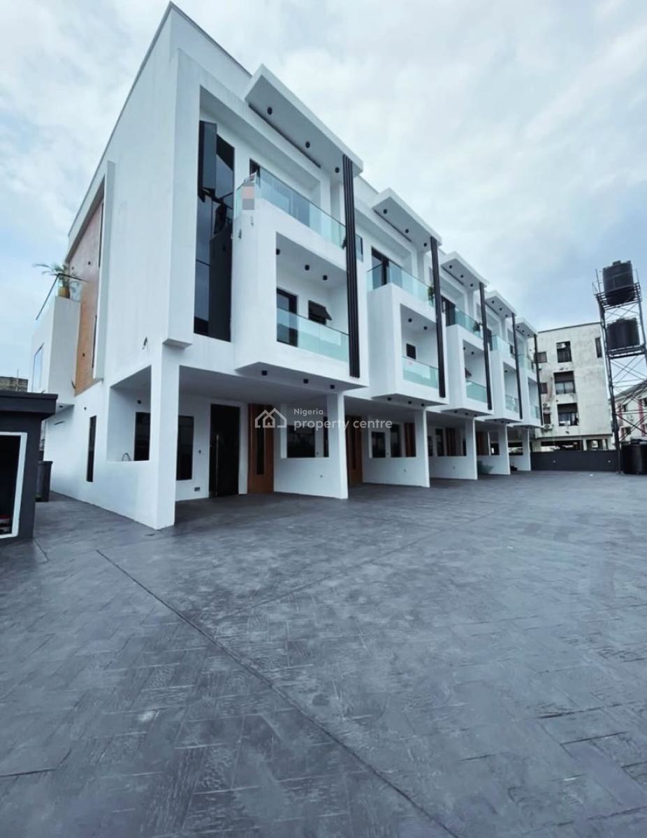 Luxury 4 Bedroom Terrace Duplex, Osapa, Lekki Lagos, Osapa, Lekki, Lagos, Terraced Duplex for Sale