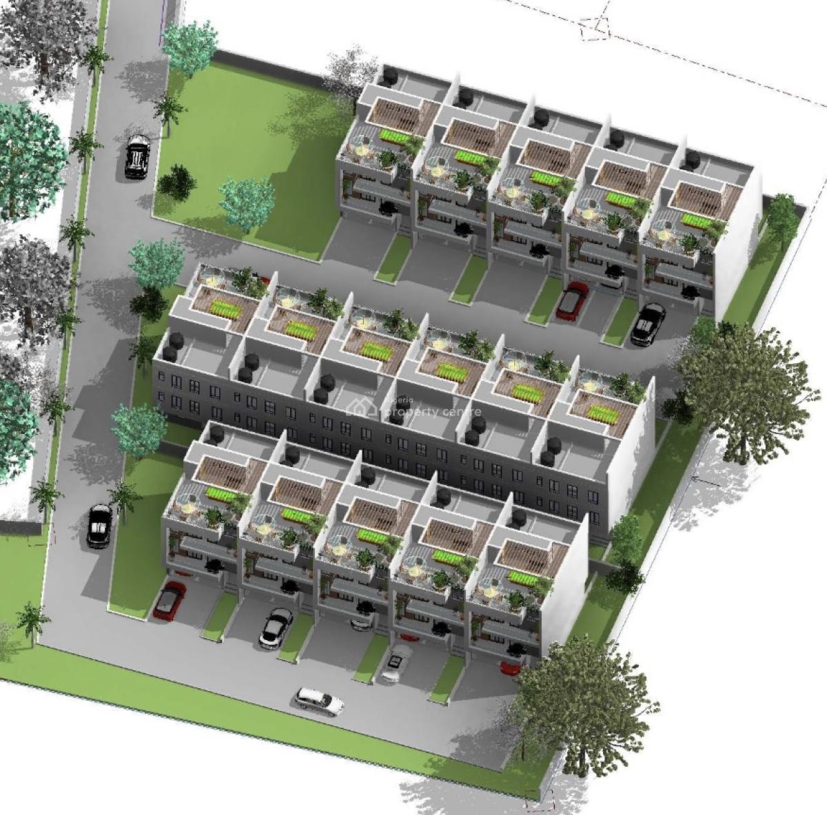 Best Offplan 4 Bedroom Terrace with Ocean View, Ahmadu Bello, Victoria Island (vi), Lagos, Terraced Duplex for Sale