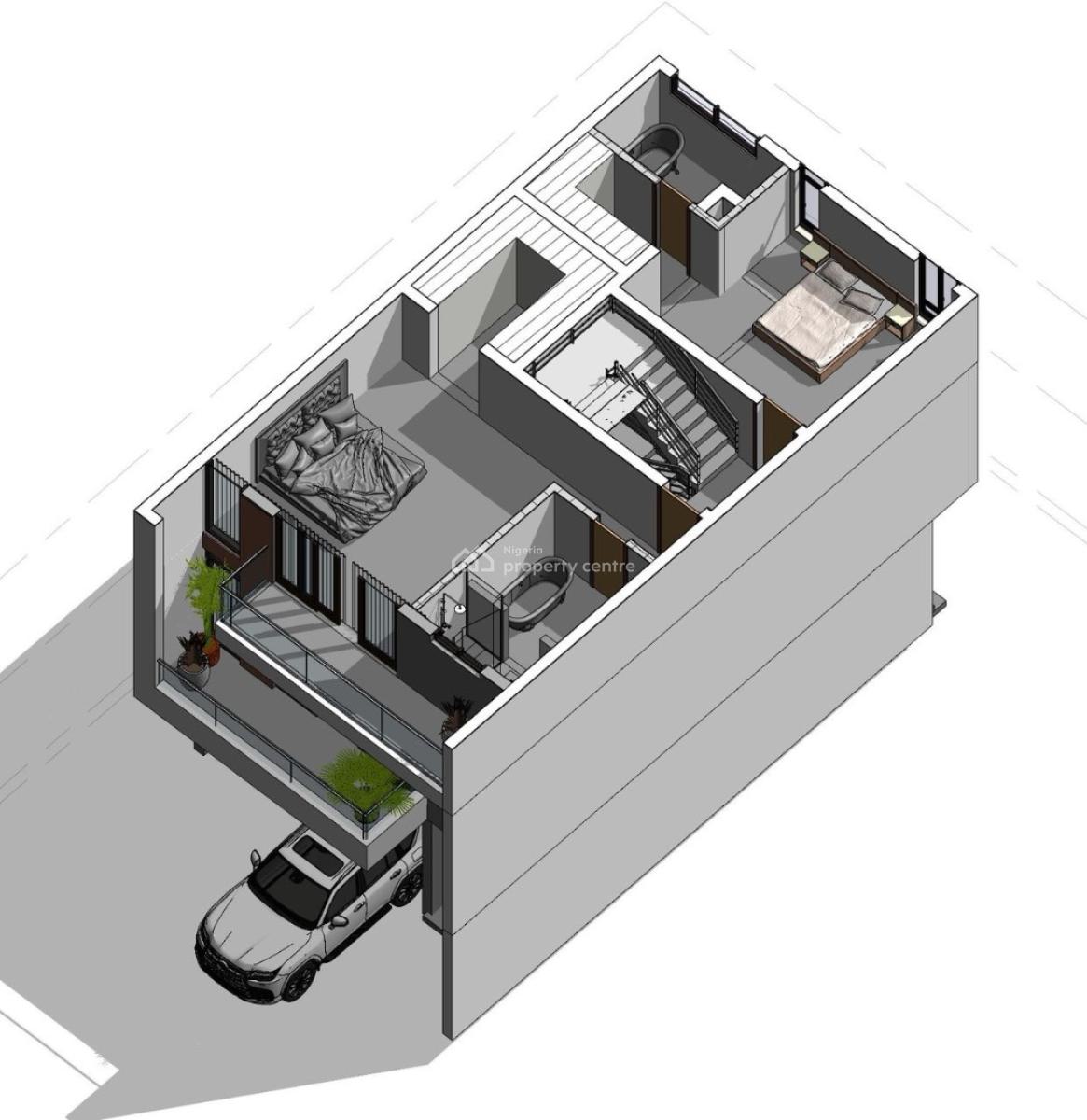 Best Offplan 4 Bedroom Terrace with Ocean View, Ahmadu Bello, Victoria Island (vi), Lagos, Terraced Duplex for Sale