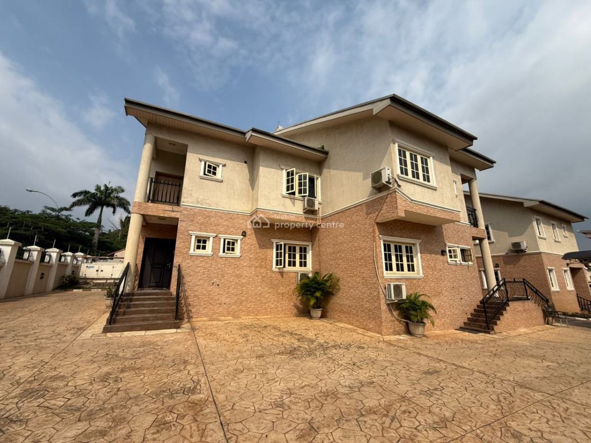 4 Bedroom Semi Detached with Bq Service with Acs and Generator, Swimming Pool, Wuse 2, Abuja, Semi-detached Duplex for Rent